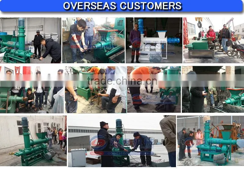 Best Price Charcoal Powder Forming Machine Briquette Screw Extruder Machine