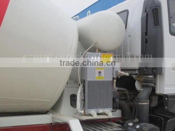 130hp 4*2 SINOTRUK Wang Brand Cement Mixing Truck 4 m3