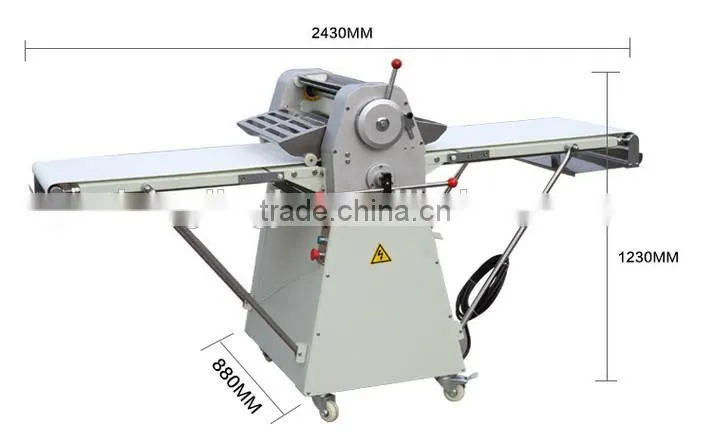 commercial dough sheeter/dough roller/pastry sheeter