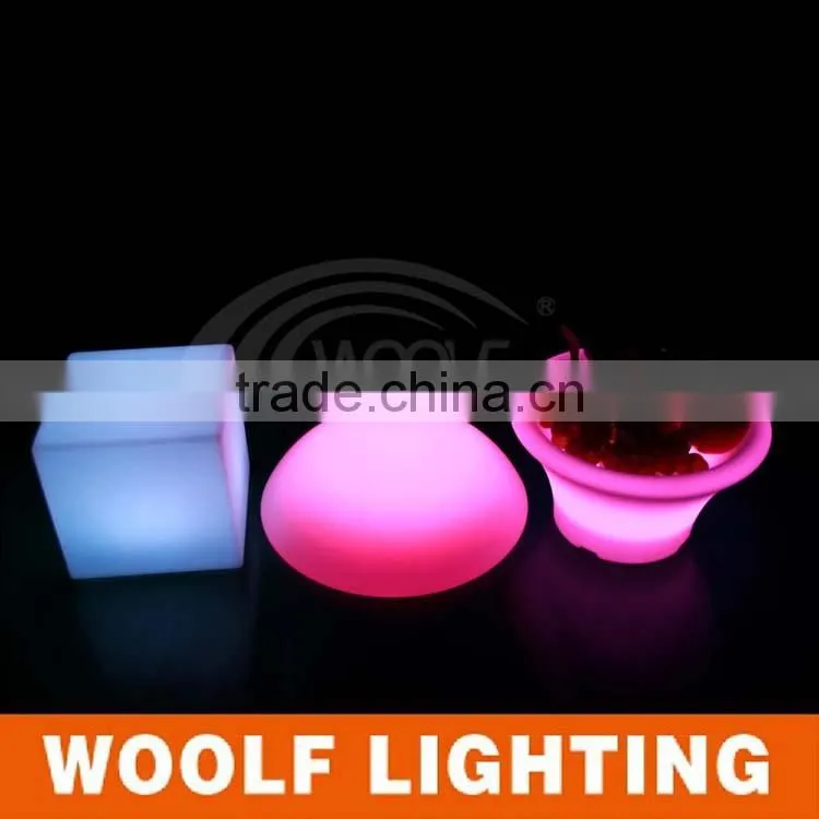 Garden/Night Club/Home LED High Flower pot LED fruit pot Planter