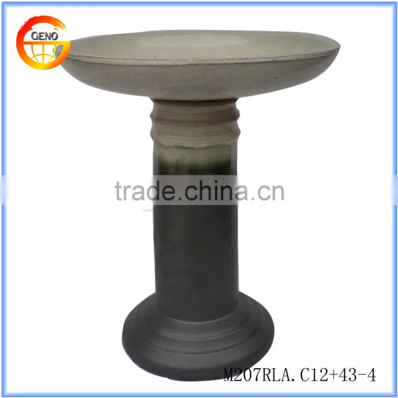 garden decor bird feeder cheap concrete bird bath