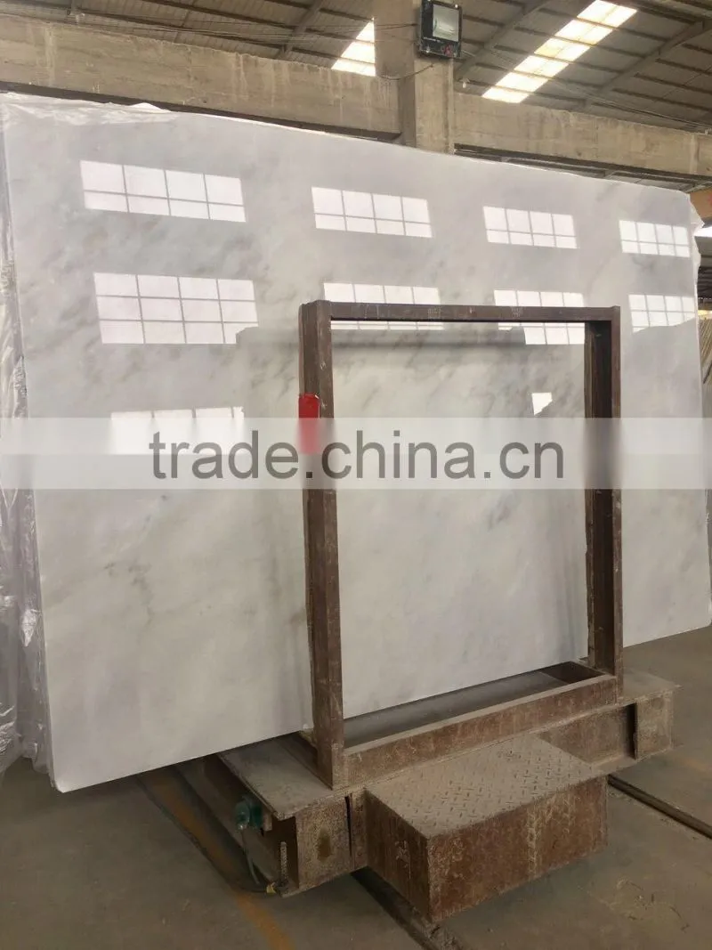 natural guangxi white marble polished big slabs
