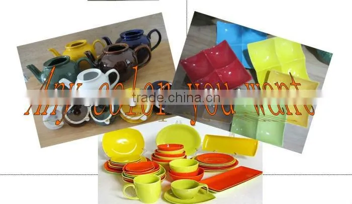 Factory direct wholesale white glazed silver teapot porcelain