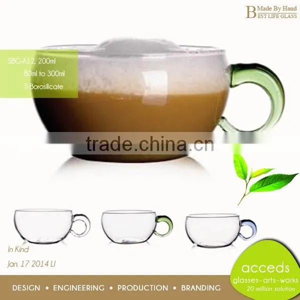 Elegant Good Quality Coffee Mugs with Silicone Sleeve