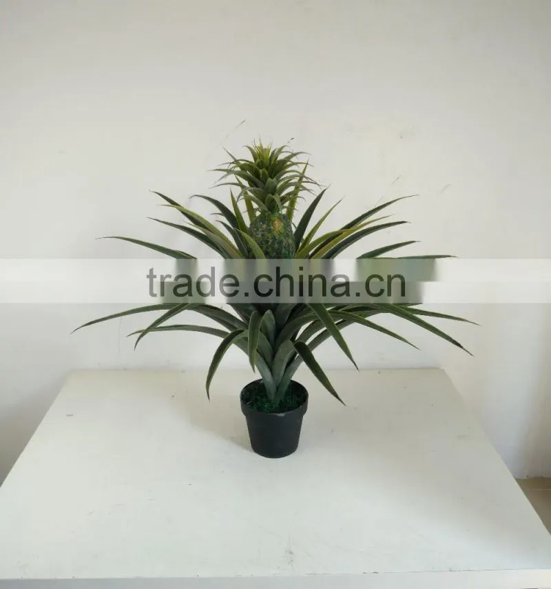 single pineapple plant artificial decorative plant wholesale