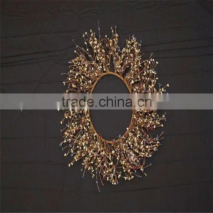christmas decorations made in china red berry christmas wreath for christmas market