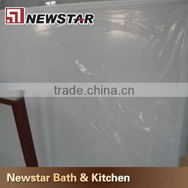 Chinese A quality polished beige quartz countertops