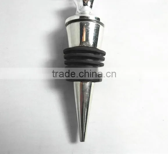 2014 New design high quality polar bear novelty wine stopper