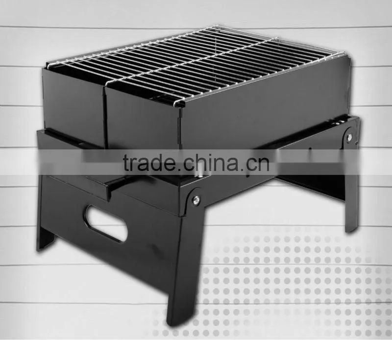 Pass LFGB test Stainless steel charcoal portable bbq stove