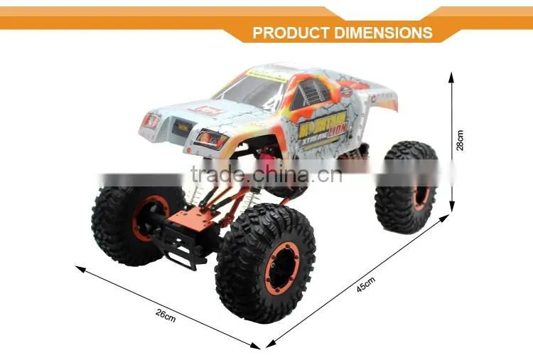 rc trucks electric 1/10 rock crawler High Speed Asembled Radio Control Race Car