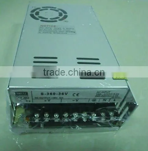 2012 new DC switch power supply 24V 10A of high quality