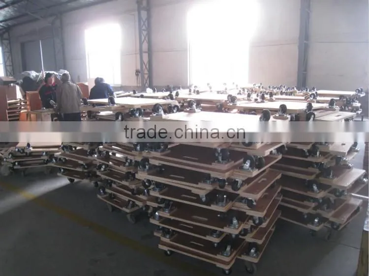 carton carrier wooden cart