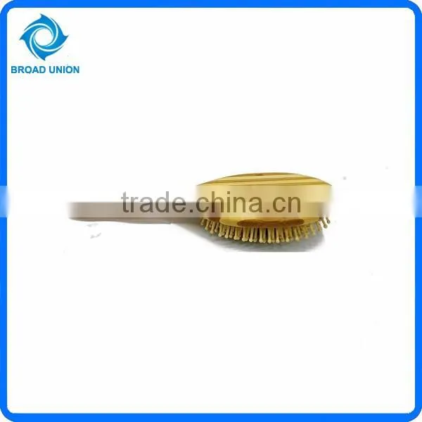 Hot Sale Wood Hair Brush Green Bottom Brush