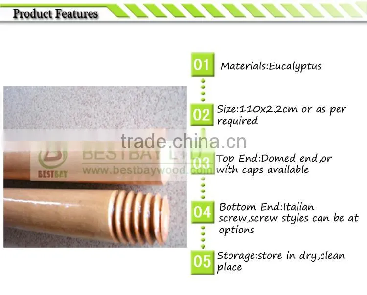 wooden handle paint brush,broom handle,mop handles