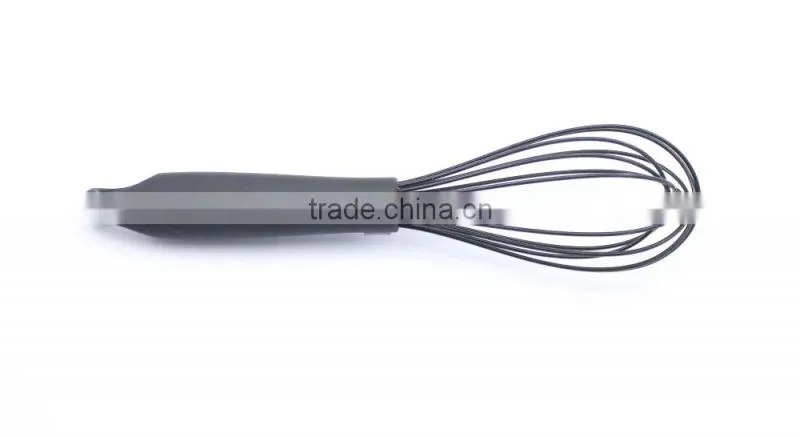 548-9H SILICONE EGGBEATER WITH RUBBER HANDLE,HIGH QUALITY EASY-CLEAN EGGBEATER,