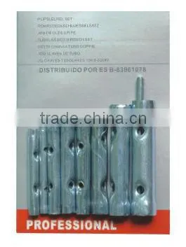 10 Pieces Pipe Spark Plug Wrench Box Spanner Socket Tool Set