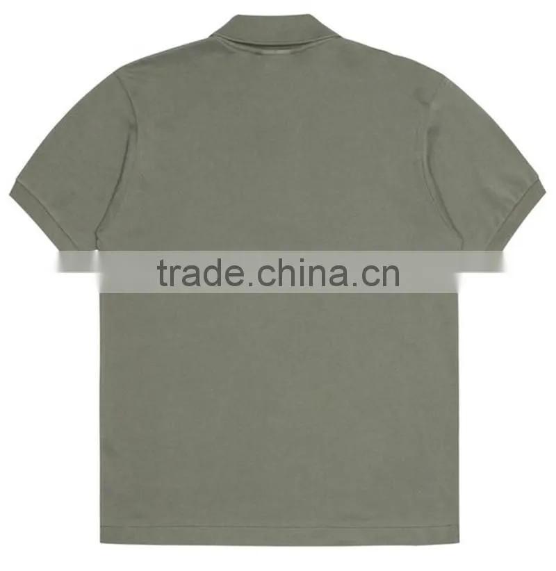 Mens 100% Cotton Pique New Style Army Polo Shirt