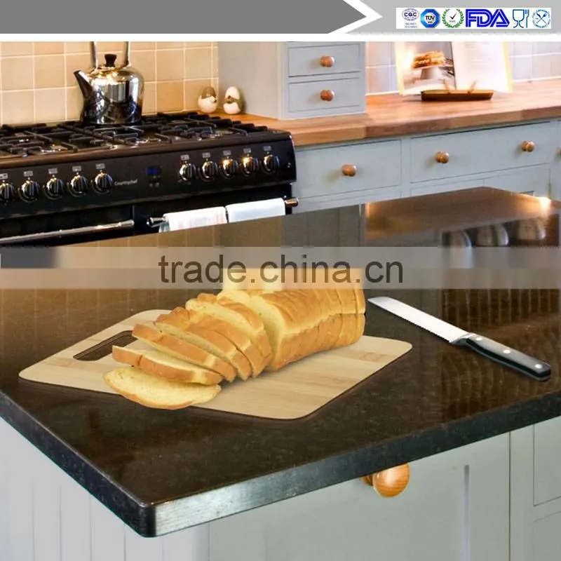 Family chopping block cutting board bamboo fruit all bamboo chopping block cutting board kitchen accessories