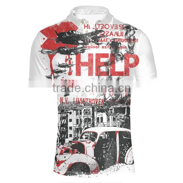 Blank Polo Shirt Mens Classic Fit Casual Short Sleeve SMLXLXXL Sublimation t-shirt