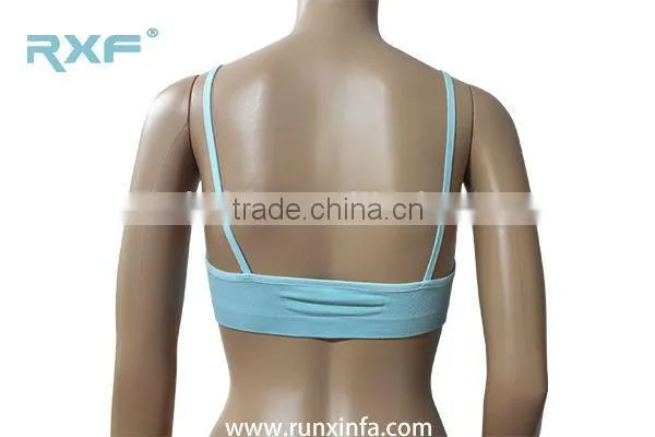 Fashionable seamless sports bra custom design ladies sports bra