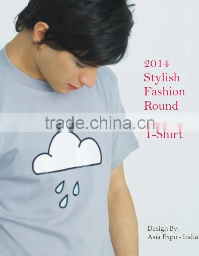 Designer Round Neck Printed T-Shirts