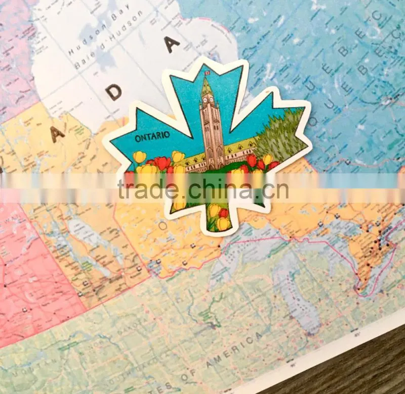 Custom high quality embroidered Canadian maple leaf patch for clothes embroidery patch made in china choose size/color