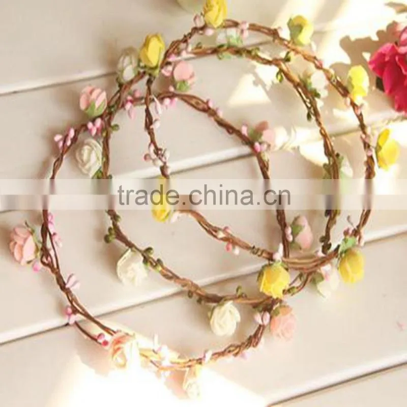 Weding Flower Bridal's Head Hair wreath Hair accessory
