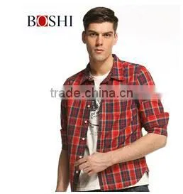 2015 New Stylish England Style Tops For Solid White Linen Leisure Shirt