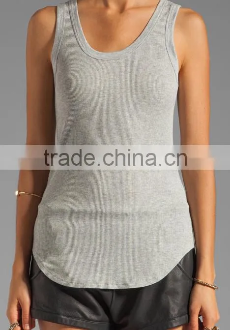 Melange Rib Tank