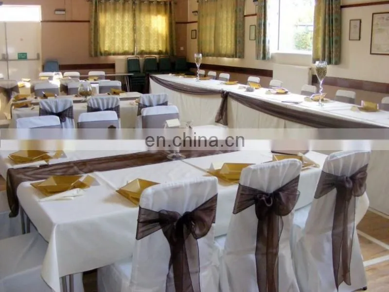 Latest Organza Cheap Chair Covers Chair Sashes