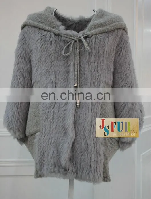 Updating rabbit fur vest women fur vest
