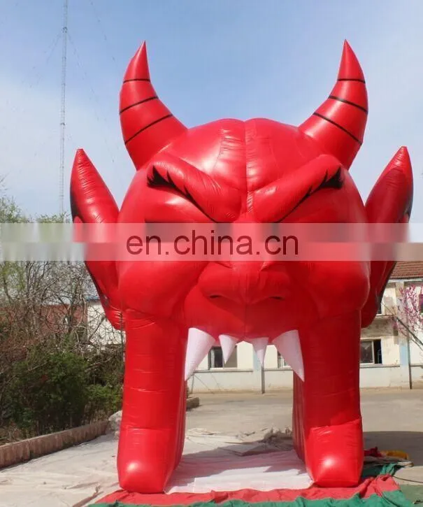 costomized new style inflatable tunnel tent of monster for advertising