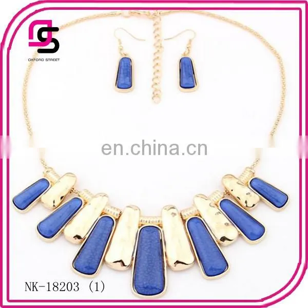 Beautiful style Flower necklace earring Jewelry Sets 2015