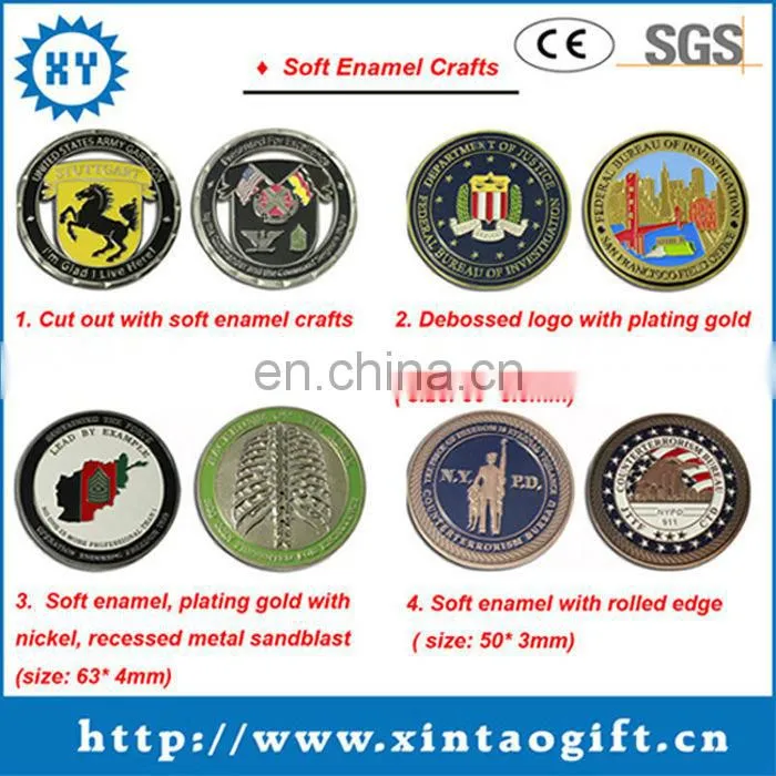 souvenir items marine corps 3d bronze metal coin