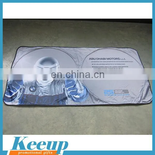 Custom Printing Cardboard Car Windshield Sunshade