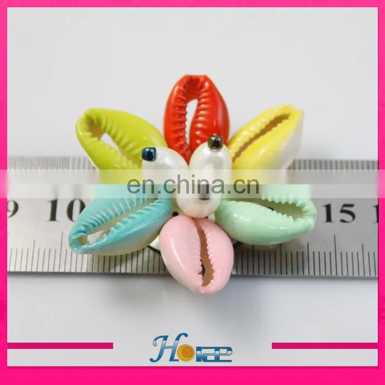 5cm handmade sea shell shoe flower fashion sandal shoe accessories