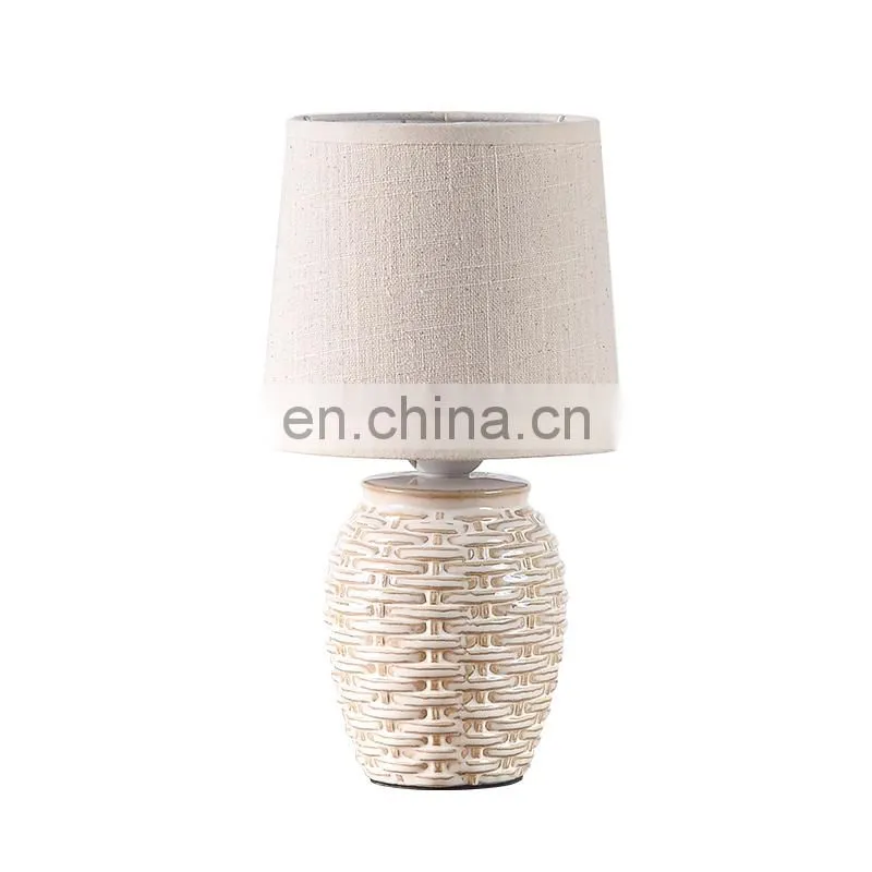 ceramic home decoration table lamp made in China