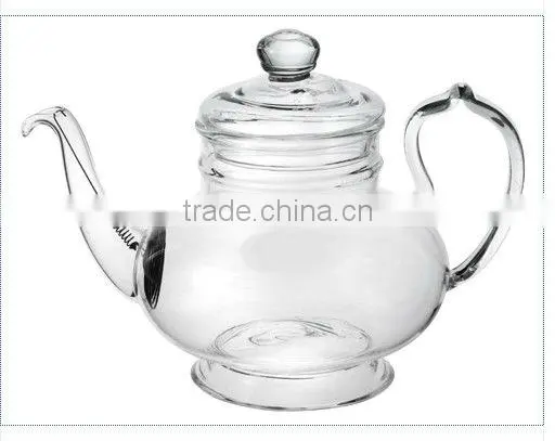 500ml Classic Glass Teapot With Coil Filter - Borosilicate Glass
