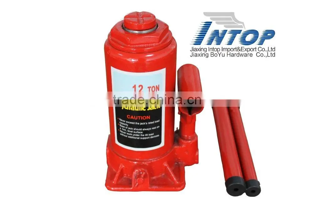 High quality low price 12Ton hydraulic bottle jack