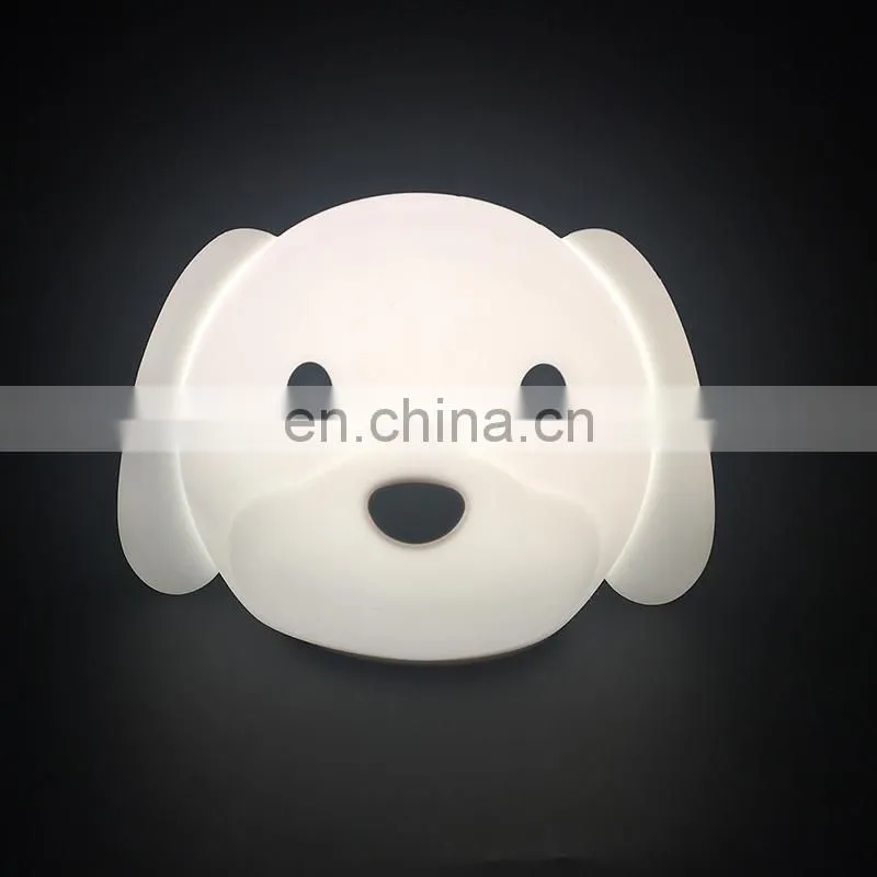 2020 Amazon idea silicone bedside lamps led kids night light for bedroom