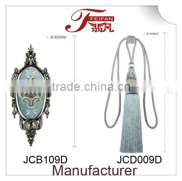 Edinburgh style--Blue,curtain tassel fringe,wholesale tassels,tassel and fringe