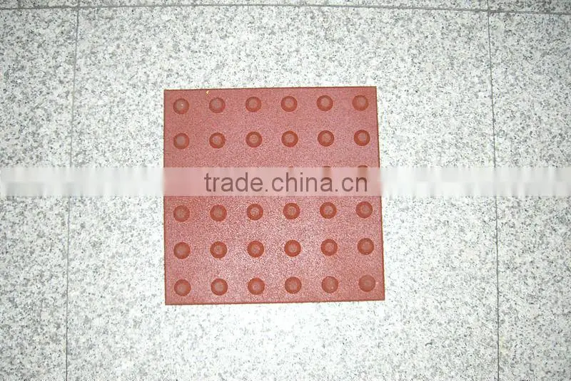 Rubber tiles for blind/Rubber Tactile Tile
