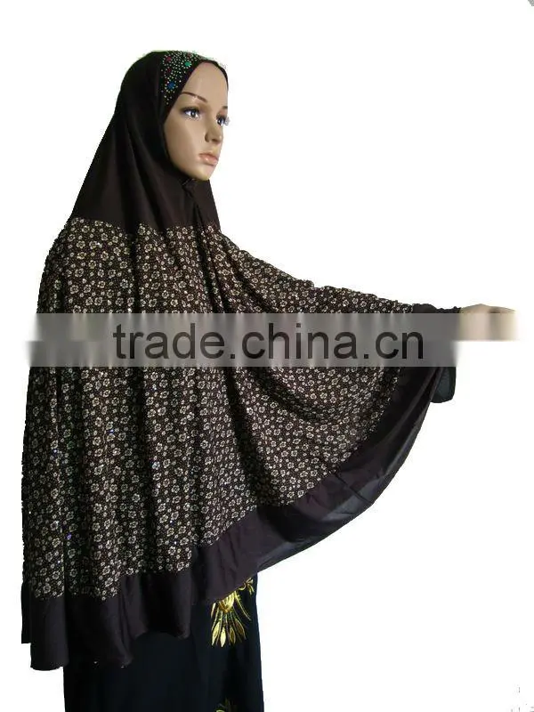 A526 Printed 1.1*1.2m BIG HIJAB