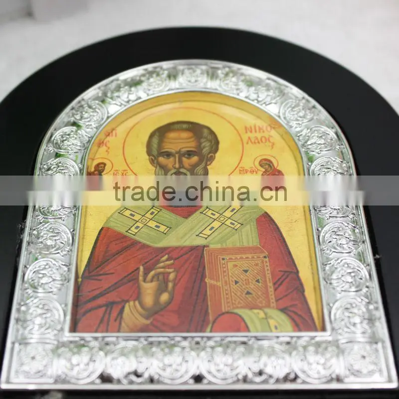Nikolaos Wood Icon Frame