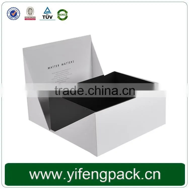 folding box board paper magnetic folding gift box paper folding box easy to ship and store