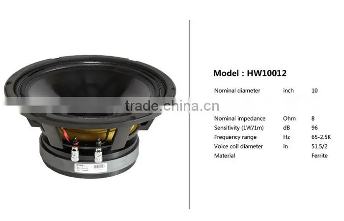 martin AQ10, 10 inch passive 2-way full range loudspeaker, professional speaker