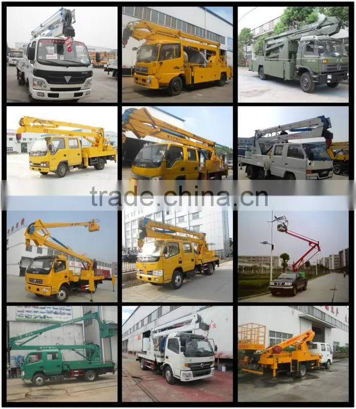 14-16m hydraulic ladder with vehicle