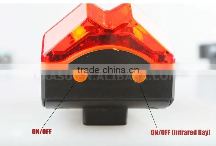 Ultra Bright 2 Laser Lane Markers Tail Bike Lights