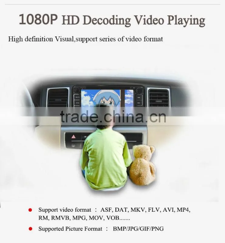 Touch Screen Double Din Car DVD for TOYOTA Car GPS Navi WIFI 3G Digital TV SWC Bluetooth RDS 1080P AUX IN AM/FM MP3/4 Phonebook