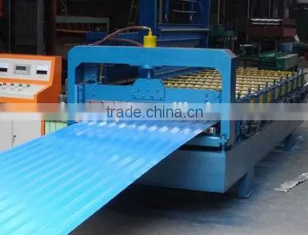 metal roofing sheet / wall cladding sheet forming machine